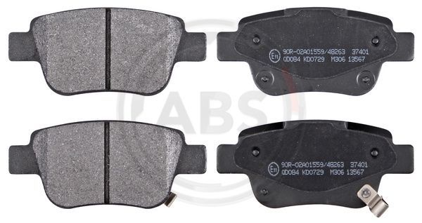 A.B.S. 37401 Brake Pad Set, disc brake