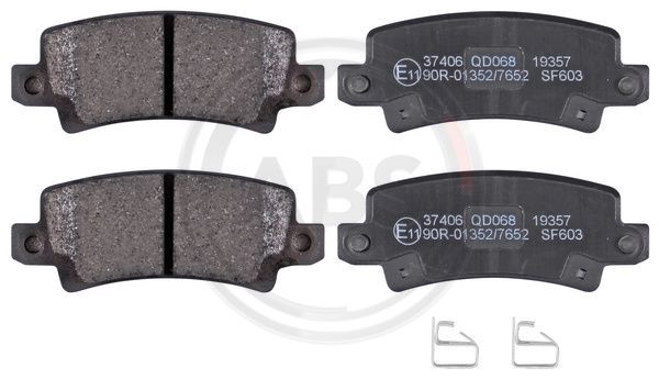 A.B.S. 37406 Brake Pad Set, disc brake