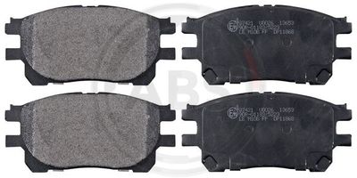 Brake Pad Set, disc brake A.B.S. 37421