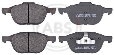 Brake Pad Set, disc brake A.B.S. 37422