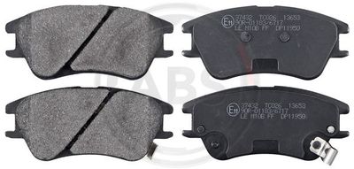Brake Pad Set, disc brake A.B.S. 37432