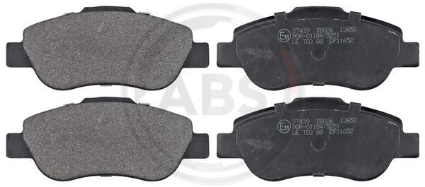 A.B.S. 37439 Brake Pad Set, disc brake