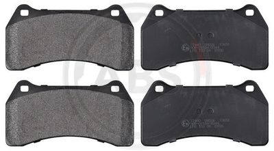 Brake Pad Set, disc brake A.B.S. 37440