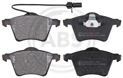 Brake Pad Set, disc brake A.B.S. 37453