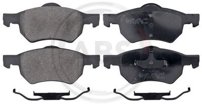 Brake Pad Set, disc brake A.B.S. 37469