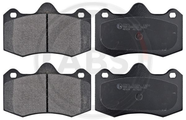 A.B.S. 37471 Brake Pad Set, disc brake