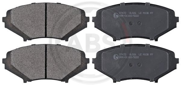 A.B.S. 37472 Brake Pad Set, disc brake