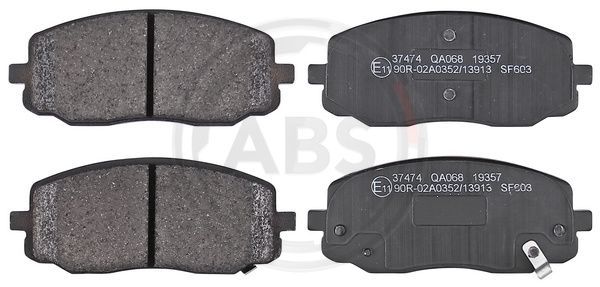 A.B.S. 37474 Brake Pad Set, disc brake