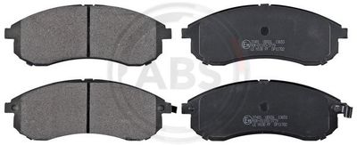 Brake Pad Set, disc brake A.B.S. 37481