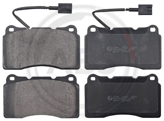 A.B.S. 37486 Brake Pad Set, disc brake