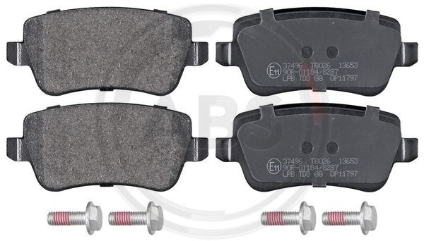 A.B.S. 37496 Brake Pad Set, disc brake