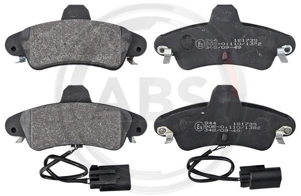 A.B.S. 37498 Brake Pad Set, disc brake