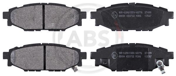 A.B.S. 37499 Brake Pad Set, disc brake