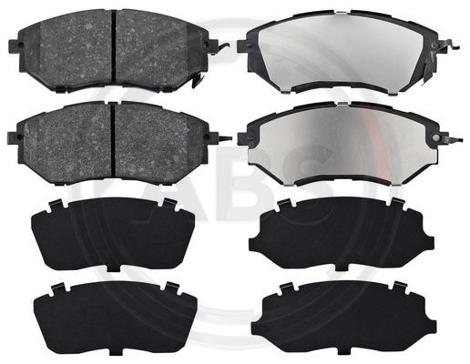 A.B.S. 37502 Brake Pad Set, disc brake