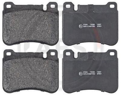 Brake Pad Set, disc brake A.B.S. 37506