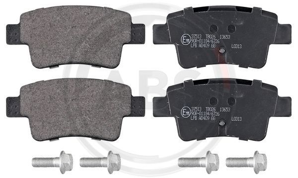 A.B.S. 37513 Brake Pad Set, disc brake