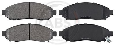 Brake Pad Set, disc brake A.B.S. 37518