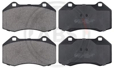 Brake Pad Set, disc brake A.B.S. 37519