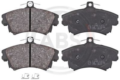 Brake Pad Set, disc brake A.B.S. 37521