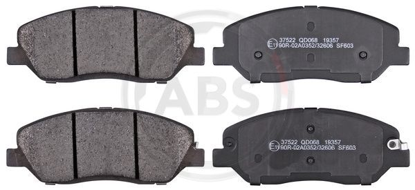 A.B.S. 37522 Brake Pad Set, disc brake