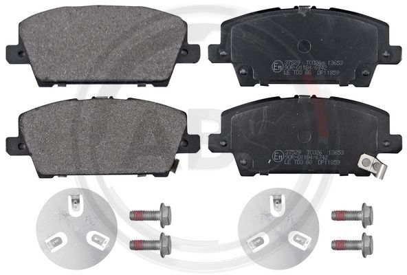 A.B.S. 37529 Brake Pad Set, disc brake