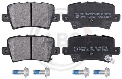Brake Pad Set, disc brake A.B.S. 37530