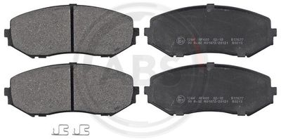 Brake Pad Set, disc brake A.B.S. 37531