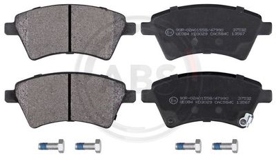 Brake Pad Set, disc brake A.B.S. 37532