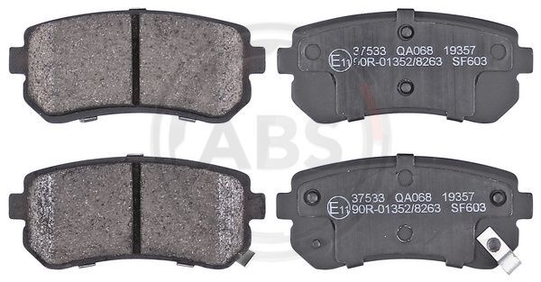 A.B.S. 37533 Brake Pad Set, disc brake