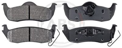 Brake Pad Set, disc brake A.B.S. 37534