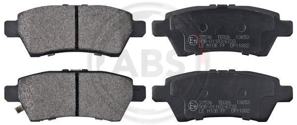 A.B.S. 37536 Brake Pad Set, disc brake