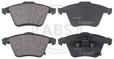 Brake Pad Set, disc brake A.B.S. 37537