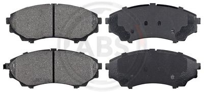 Brake Pad Set, disc brake A.B.S. 37540