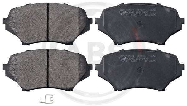A.B.S. 37549 Brake Pad Set, disc brake