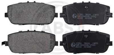 Brake Pad Set, disc brake A.B.S. 37550