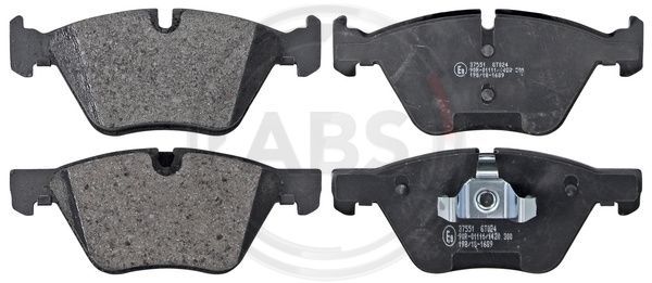 A.B.S. 37551 Brake Pad Set, disc brake
