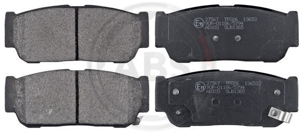 A.B.S. 37567 Brake Pad Set, disc brake