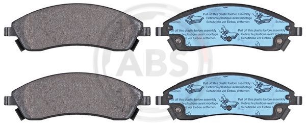 A.B.S. 37570 Brake Pad Set, disc brake