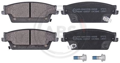 Brake Pad Set, disc brake A.B.S. 37571