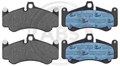 Brake Pad Set, disc brake A.B.S. 37572