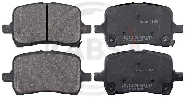 A.B.S. 37581 Brake Pad Set, disc brake