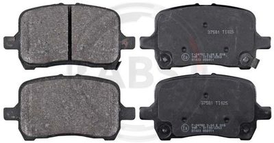 Brake Pad Set, disc brake A.B.S. 37581