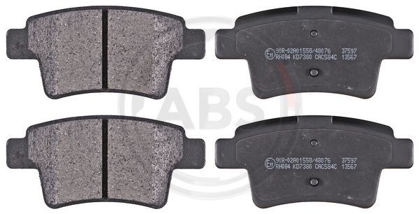 A.B.S. 37597 Brake Pad Set, disc brake