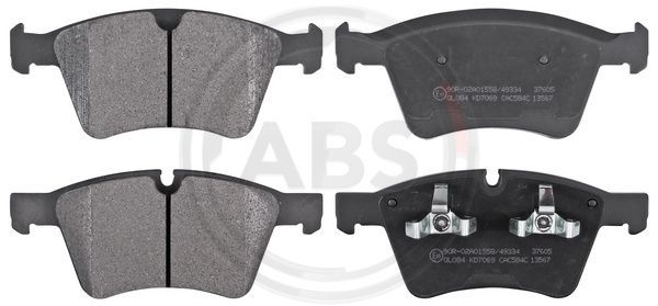 A.B.S. 37605 Brake Pad Set, disc brake