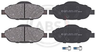 Brake Pad Set, disc brake A.B.S. 37607