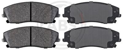 Brake Pad Set, disc brake A.B.S. 37609