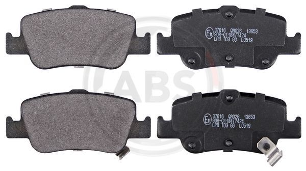 A.B.S. 37616 Brake Pad Set, disc brake