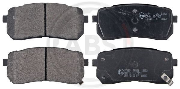 A.B.S. 37619 Brake Pad Set, disc brake