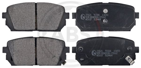 A.B.S. 37621 Brake Pad Set, disc brake