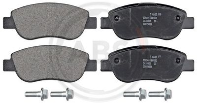 Brake Pad Set, disc brake A.B.S. 37623